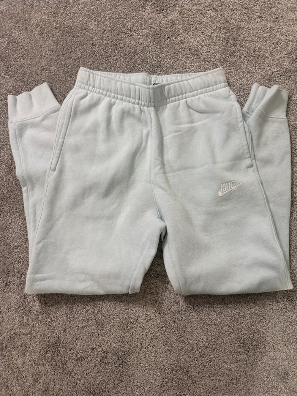Nike Men’s Sky Blue Fleece Joggers